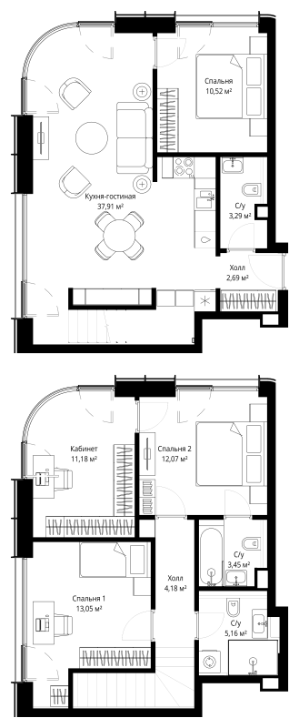 5 ккв (Евро) 103,7 м²
