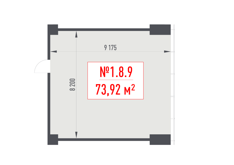 К. пом 73,9 м²