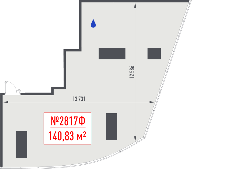 К. пом 140,8 м²