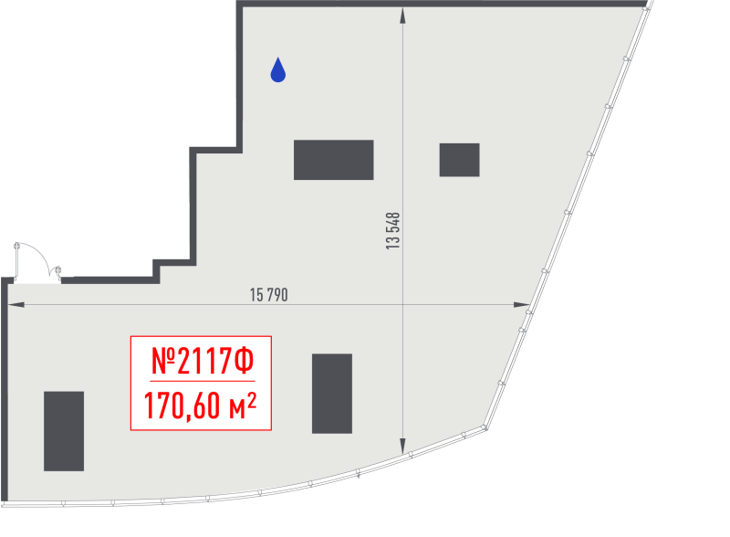 К. пом 170,6 м²