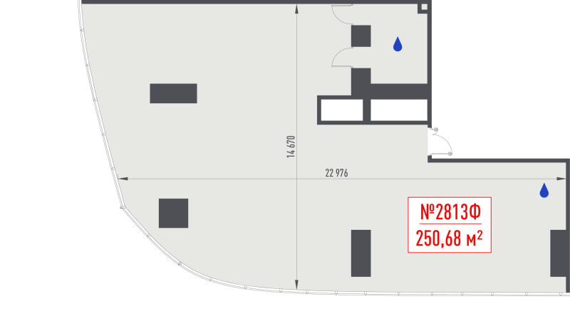 К. пом 250,7 м²