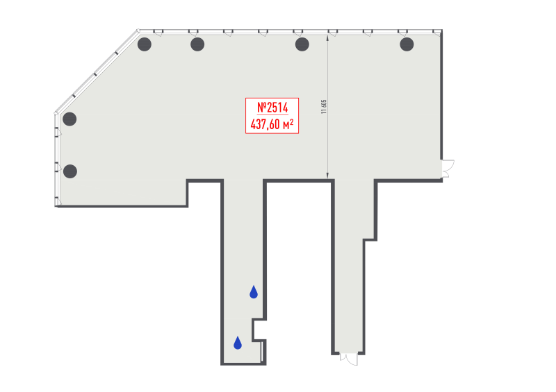К. пом 435,2 м²