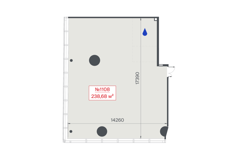 К. пом 238,7 м²