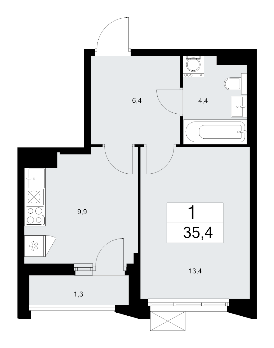 1 ккв