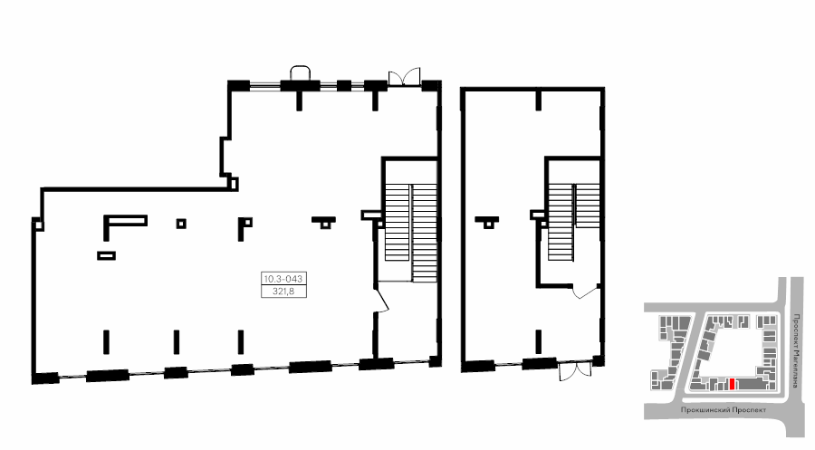 К. пом 321,8 м²