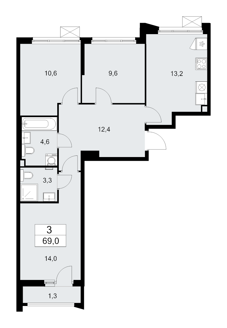 3 ккв