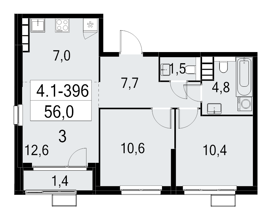 3 ккв (Евро)
