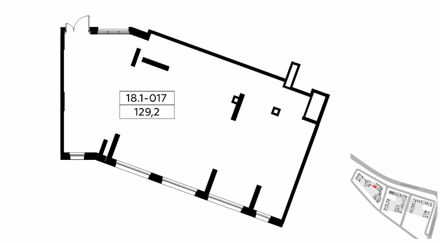 К. пом 129,2 м²