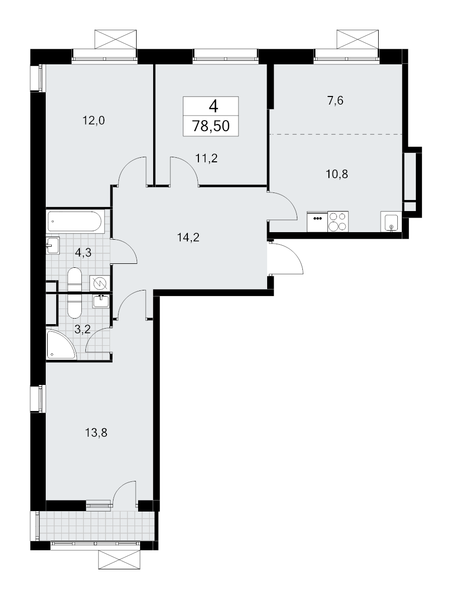 4 ккв (Евро)