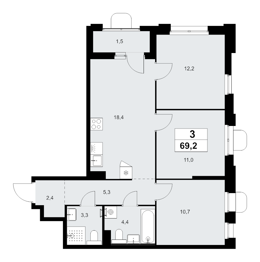 4 ккв (Евро)