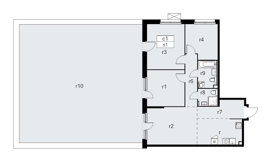 4 ккв (Евро) 120,8 м²
