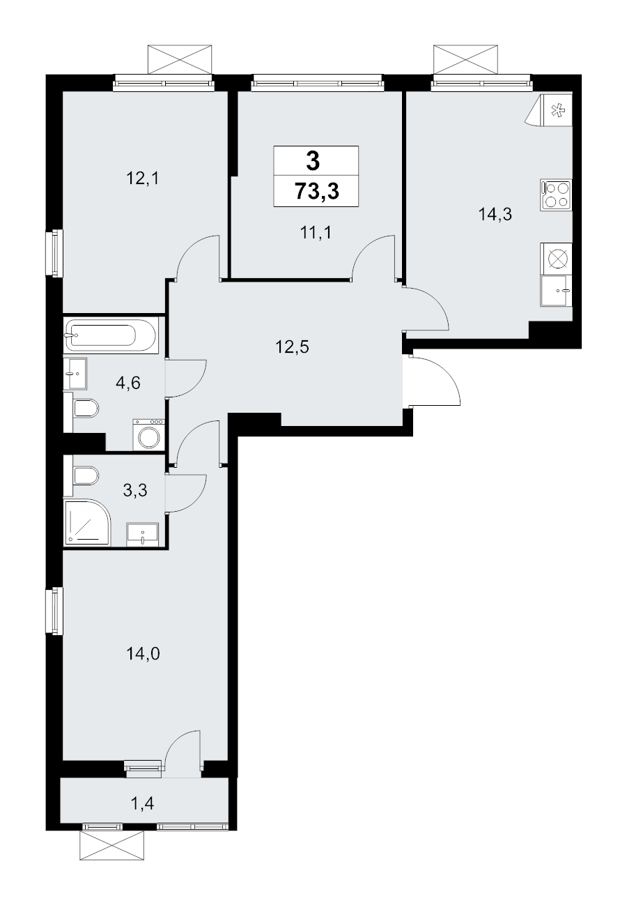 3 ккв