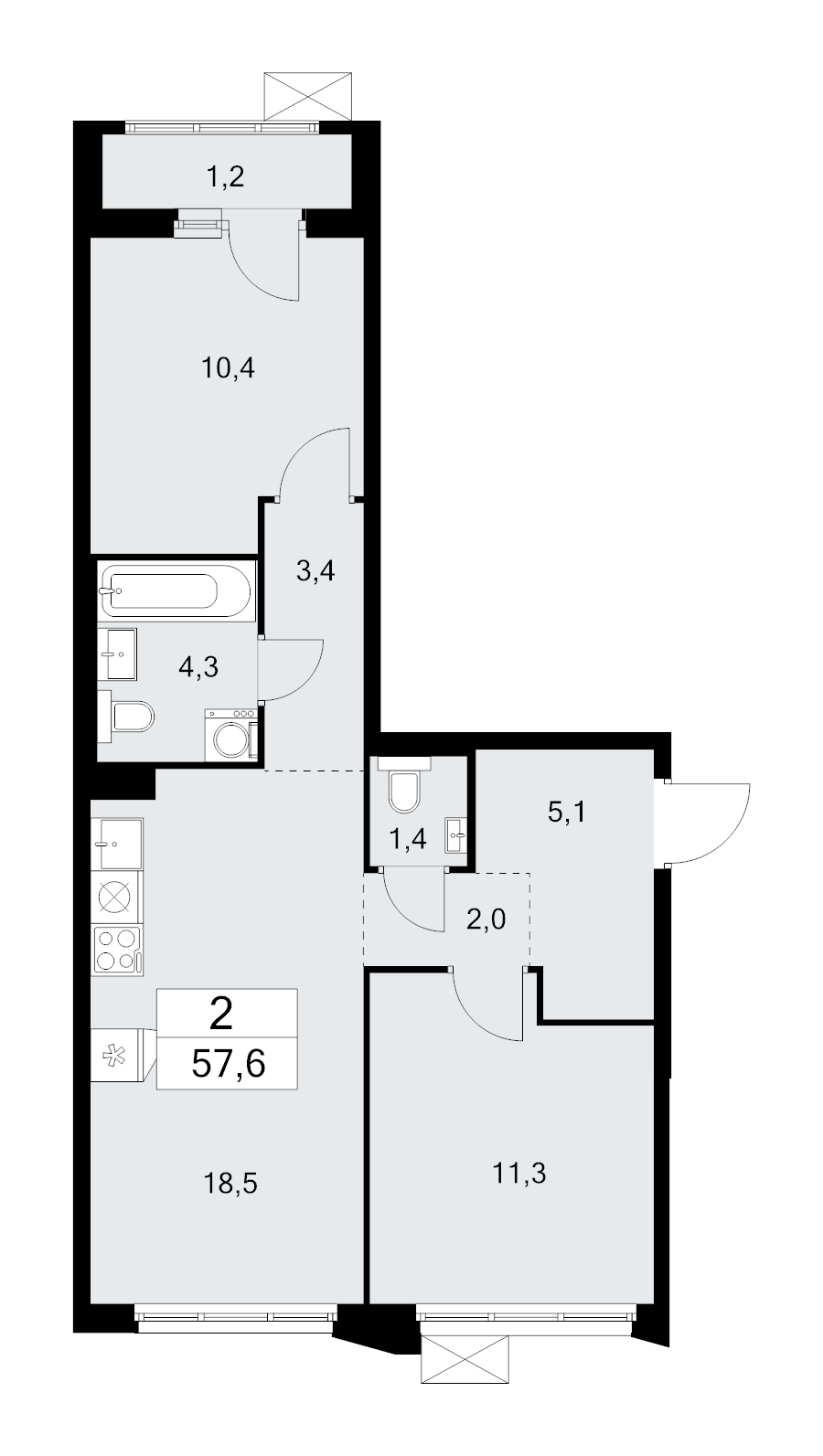 3 ккв (Евро)