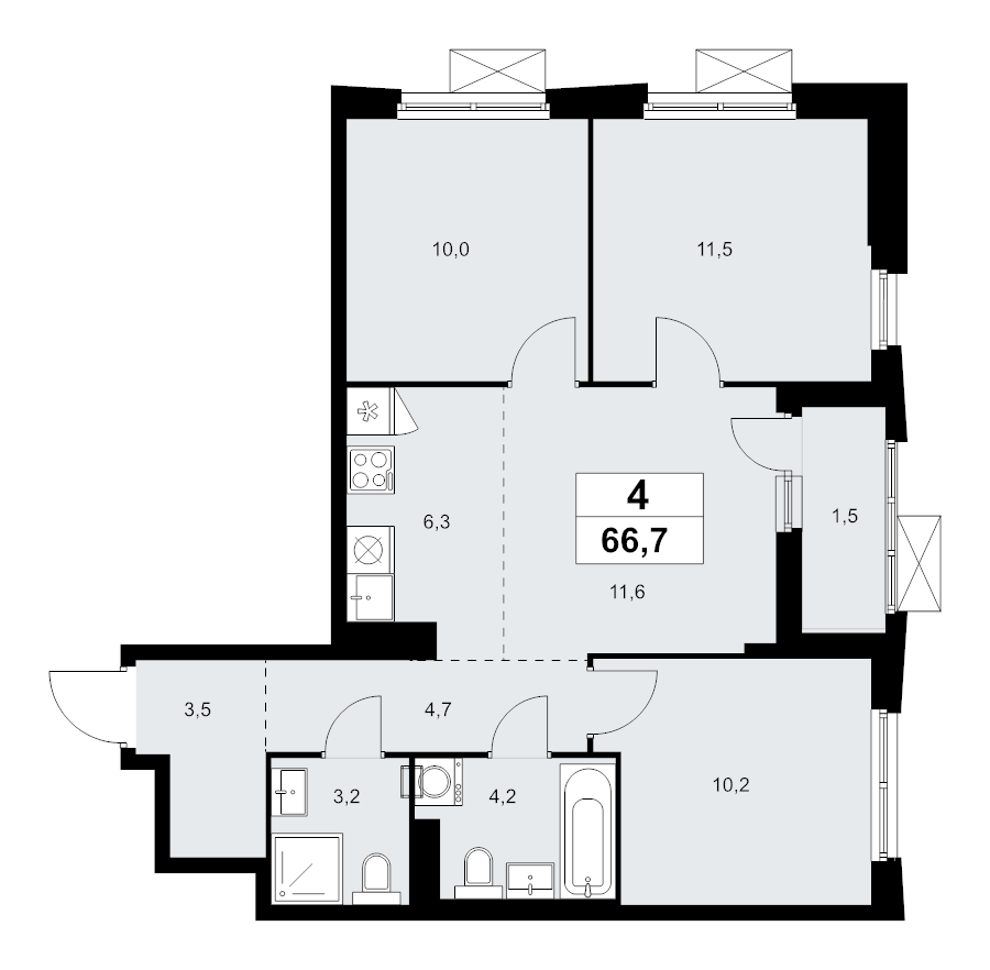 4 ккв (Евро)