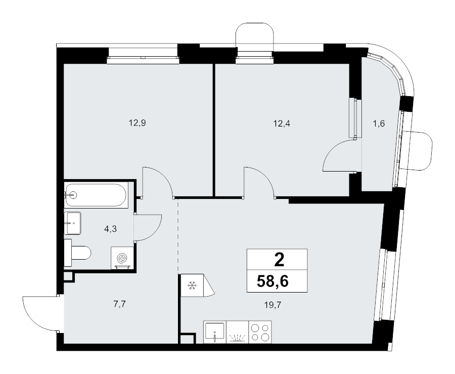 3 ккв (Евро)