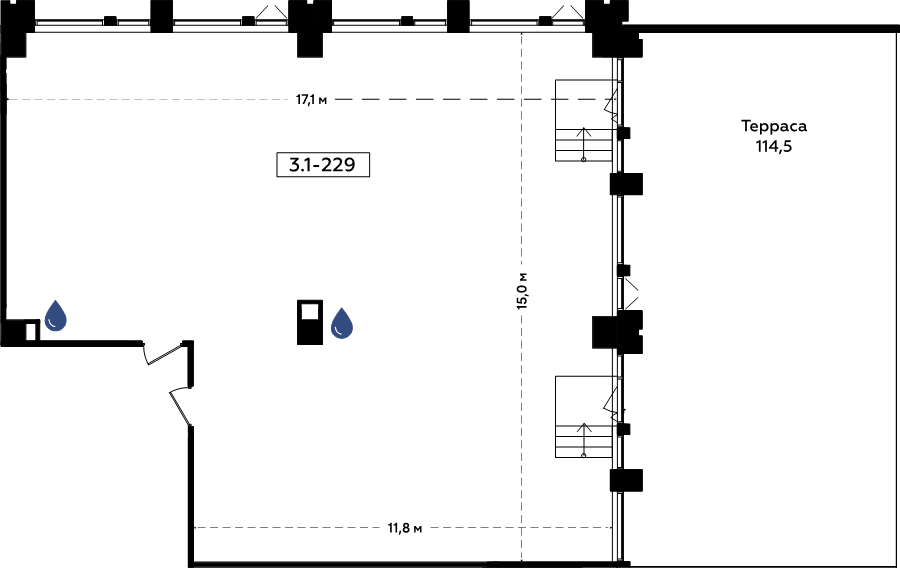 К. пом 334,9 м²