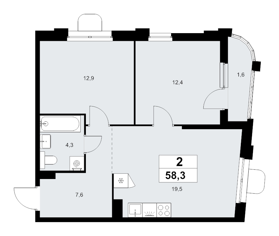 3 ккв (Евро)