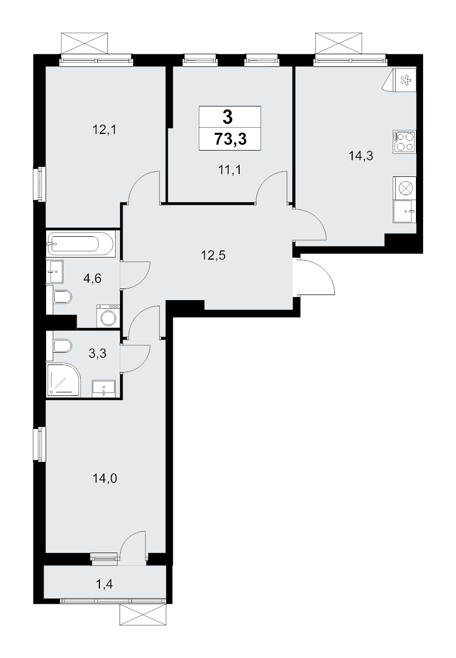 3 ккв