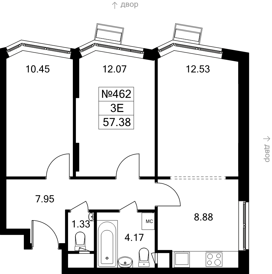 3 ккв (Евро)