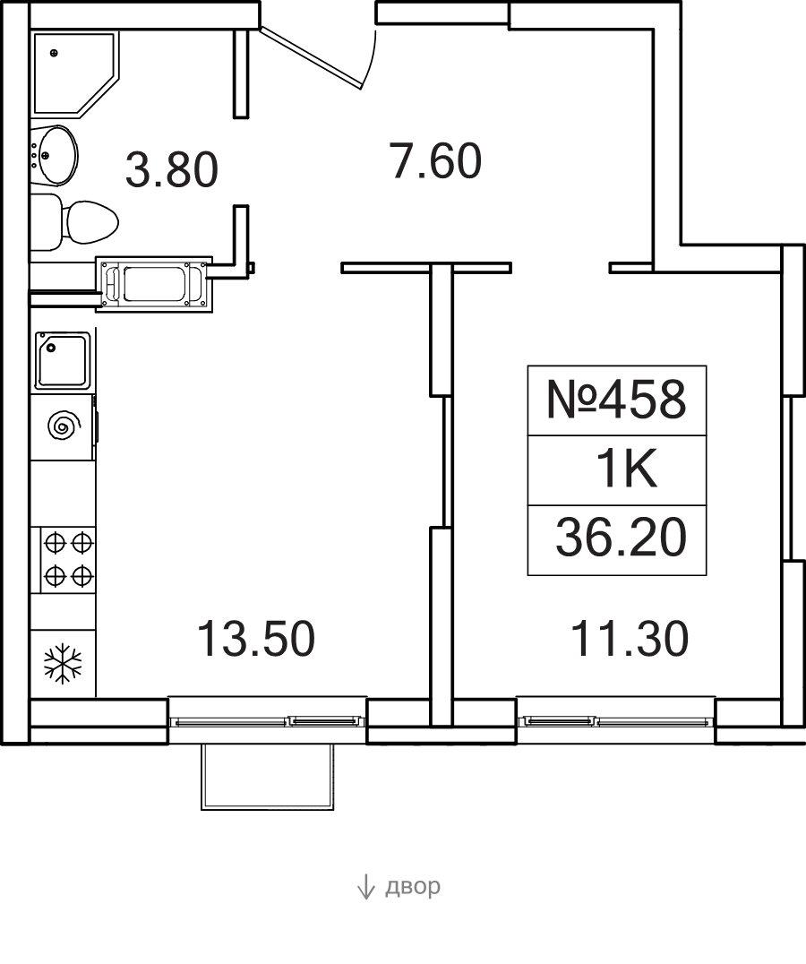 1 ккв 36,2 м²