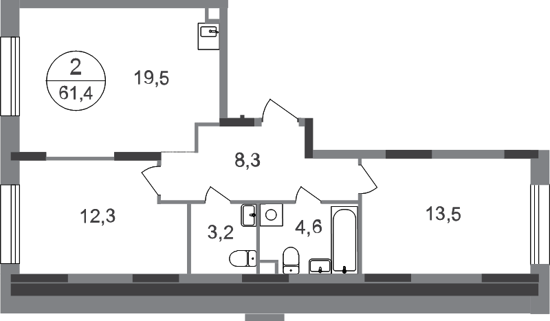 3 ккв (Евро)