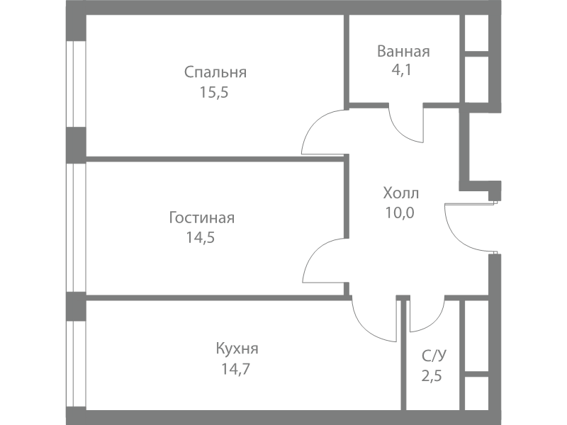 2 ккв 61,3 м²