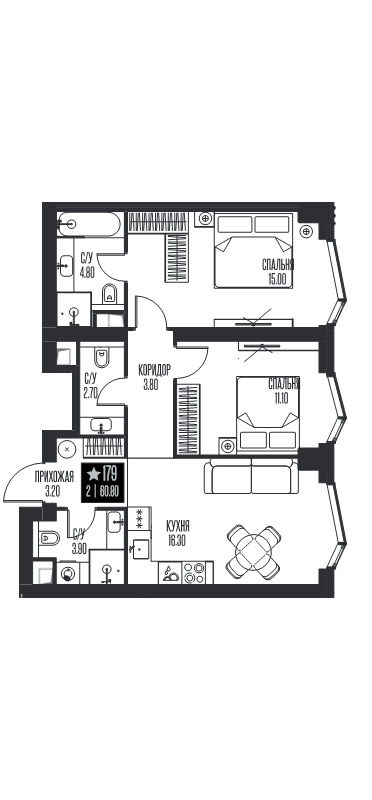 3 ккв (Евро)
