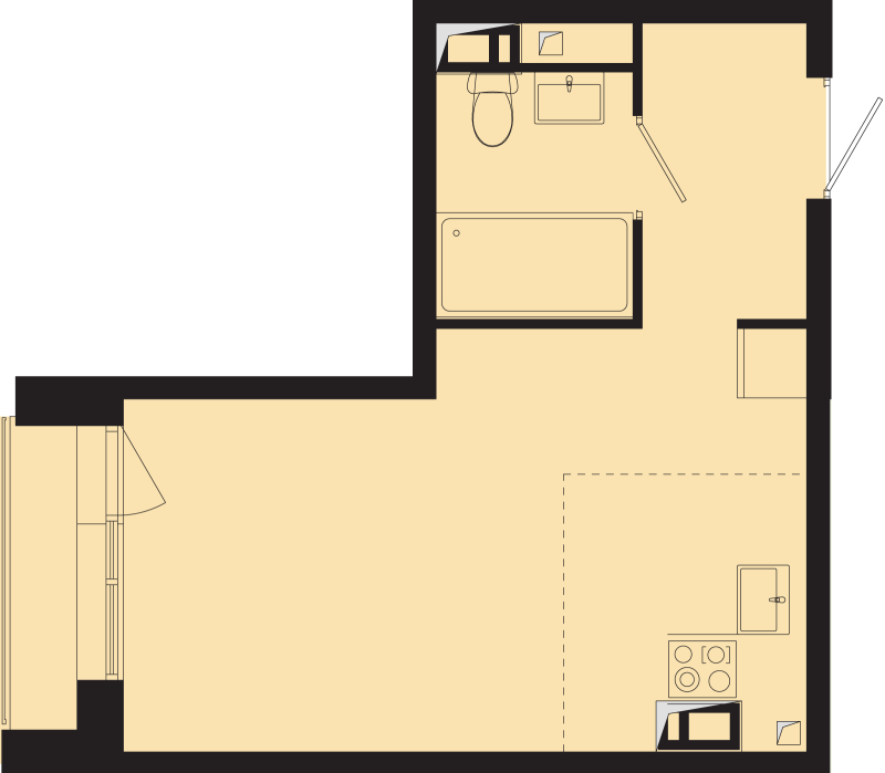 3 ккв (Евро) 68,8 м²