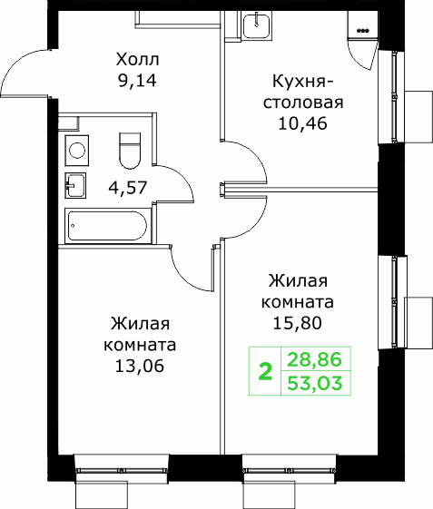 2 ккв