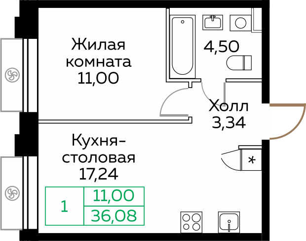 2 ккв (Евро)