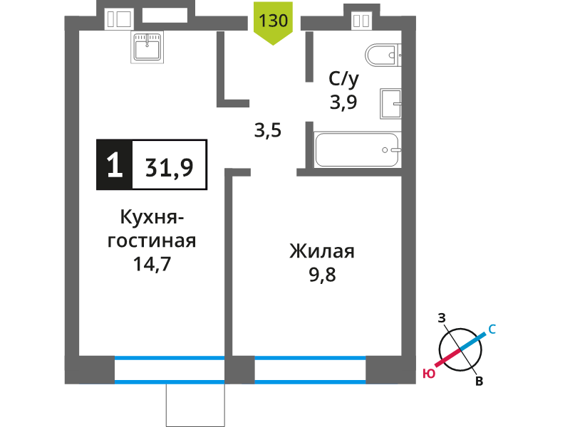 1 ккв