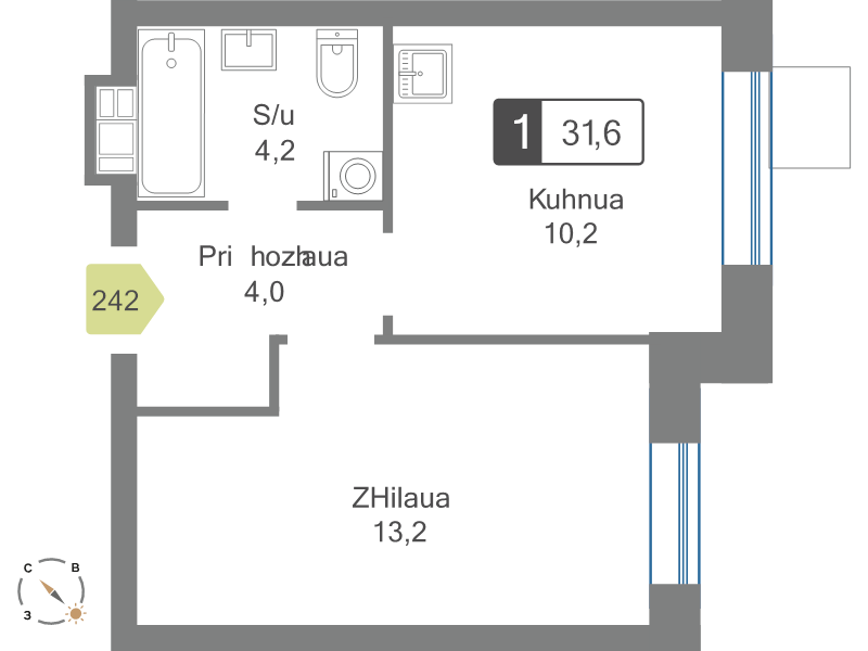 1 ккв