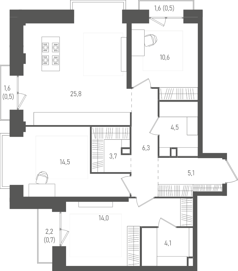 4 ккв (Евро)
