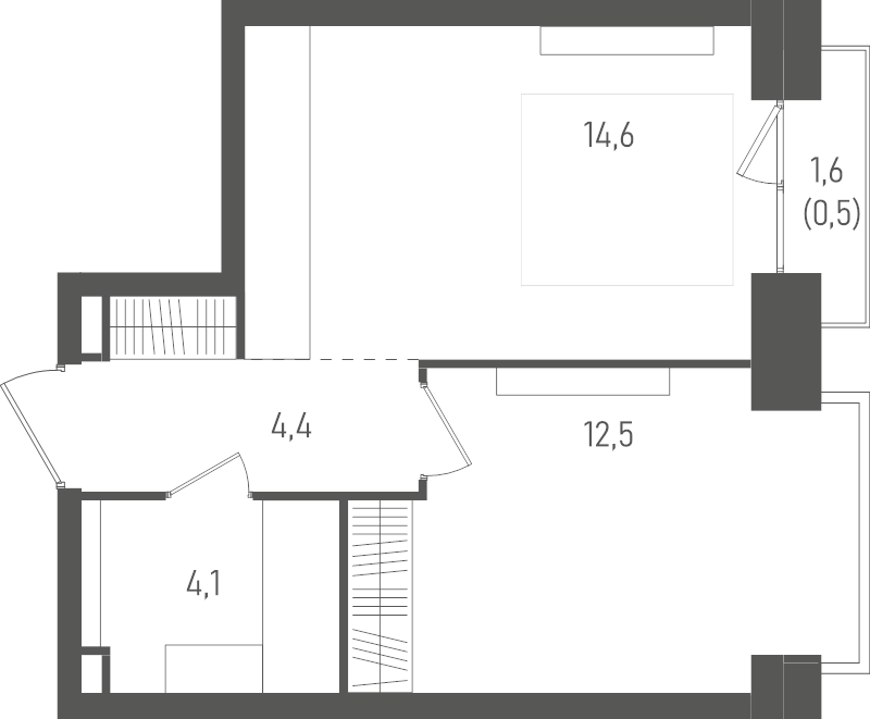 2 ккв (Евро) 36,1 м²