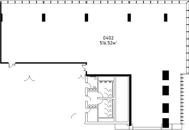 К. пом 516,5 м²