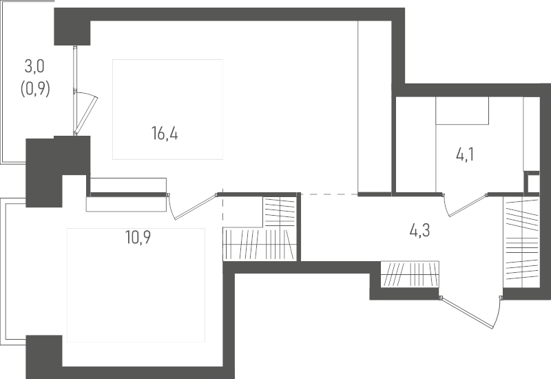 2 ккв (Евро) 39,8 м²