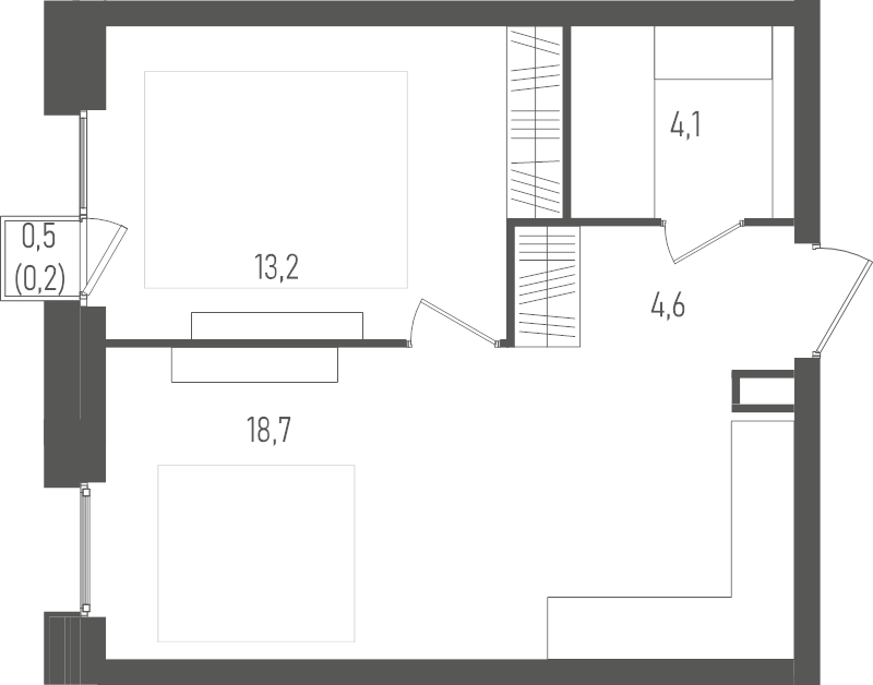 2 ккв (Евро) 40,8 м²