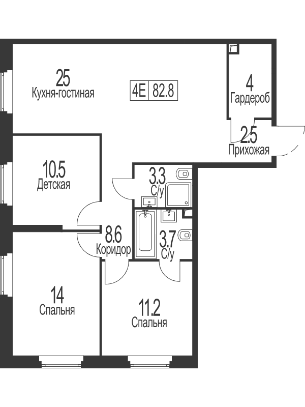 4 ккв (Евро)