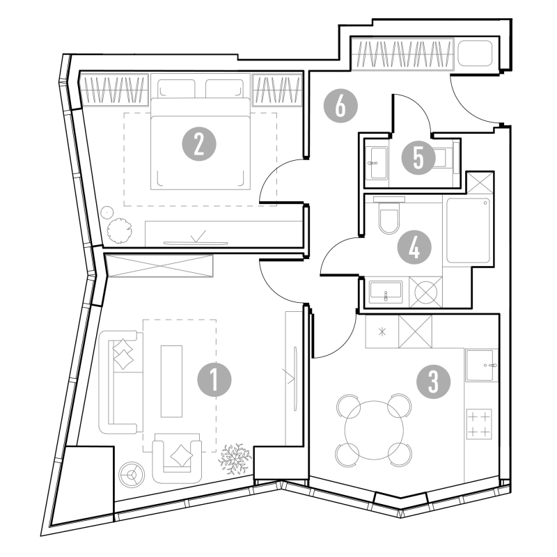 2 ккв 53,3 м²