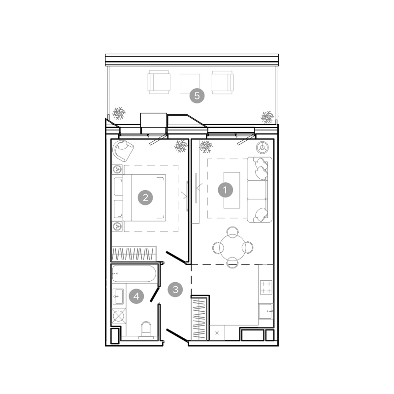 2 ккв (Евро) 50,3 м²