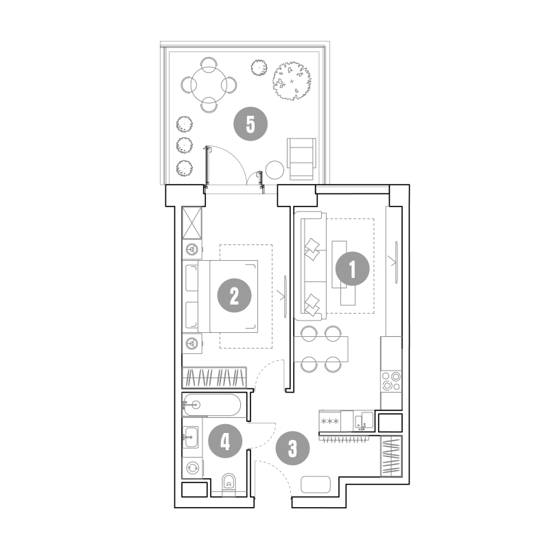 2 ккв (Евро) 62,7 м²