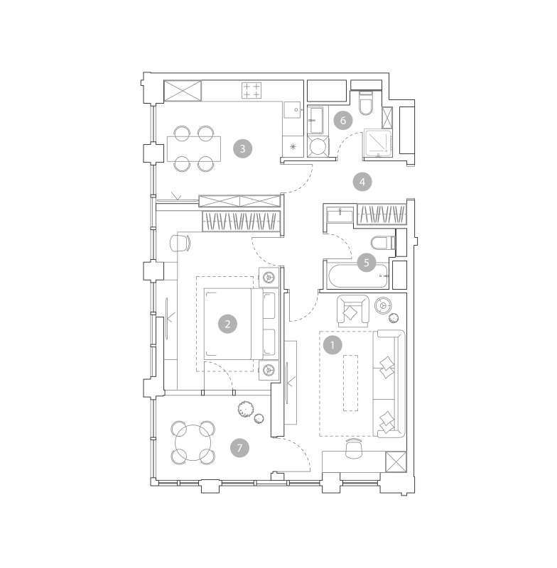 2 ккв 68,4 м²