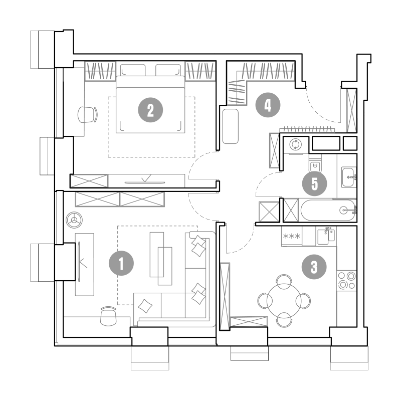 2 ккв 62,3 м²