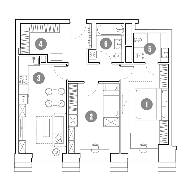 2 ккв 72,7 м²