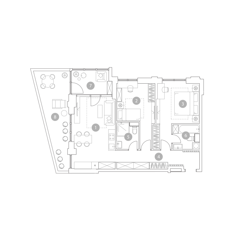 3 ккв (Евро) 81,2 м²