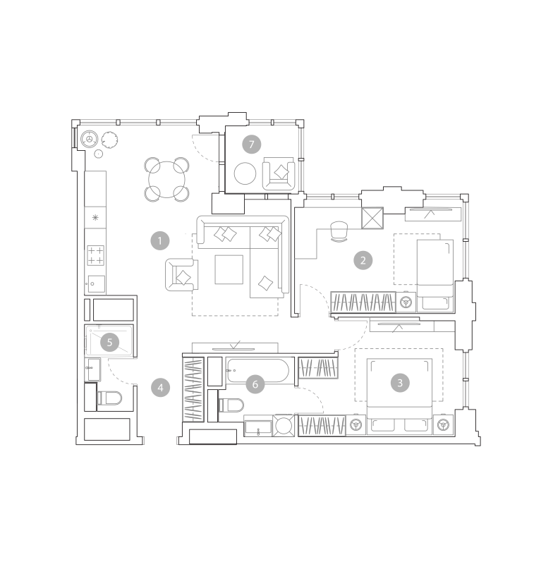 3 ккв (Евро) 70,2 м²