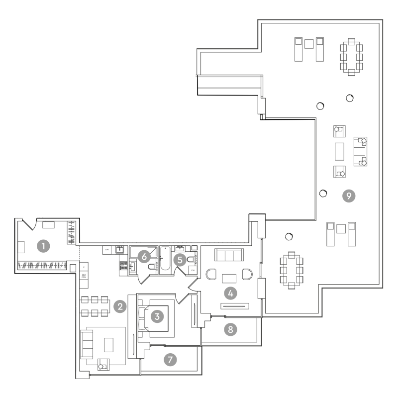 3 ккв (Евро) 254,1 м²