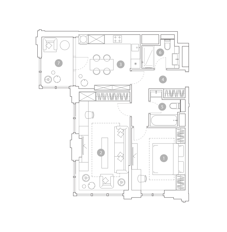 2 ккв 66,3 м²