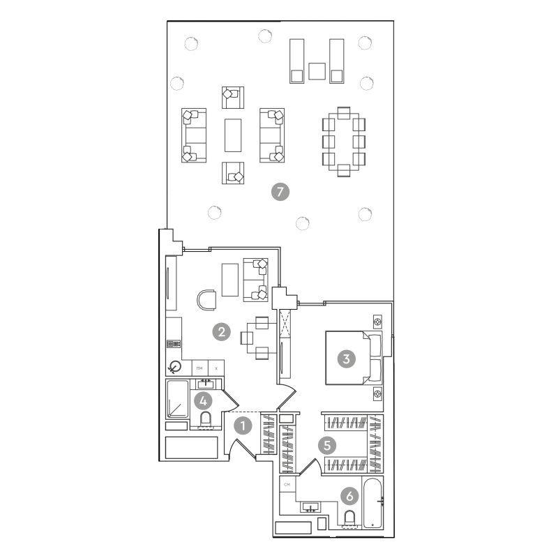 2 ккв (Евро) 134,2 м²
