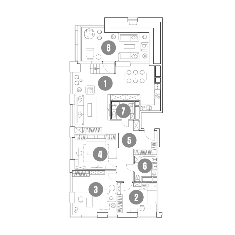 4 ккв (Евро) 140,8 м²